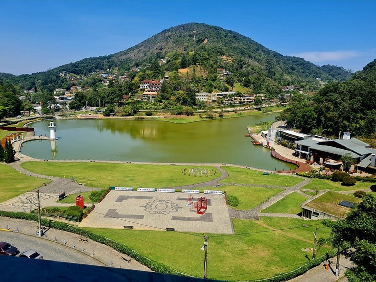 Maison D'Amour 420 Em frente Lago, lareira e hidro