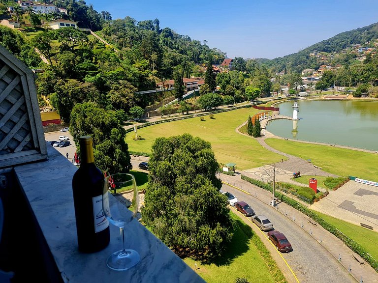 Maison D'Amour 420 Em frente Lago, lareira e hidro