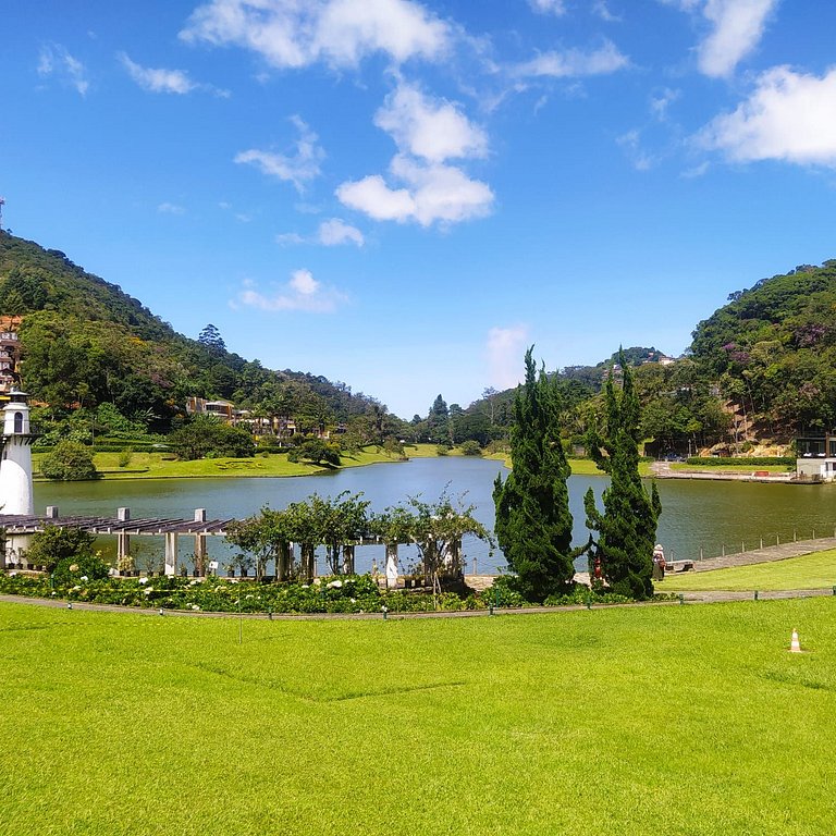 Maison D'Amour 420 Em frente Lago, lareira e hidro