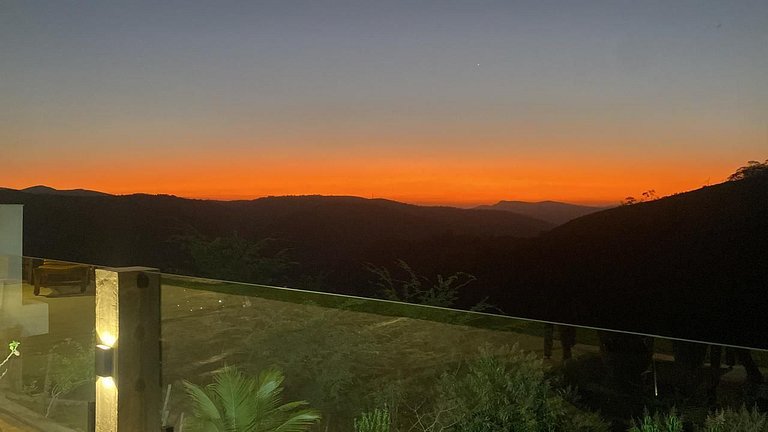 Encantadora Casa Sunset Areal na Serra Fluminense em Condomí